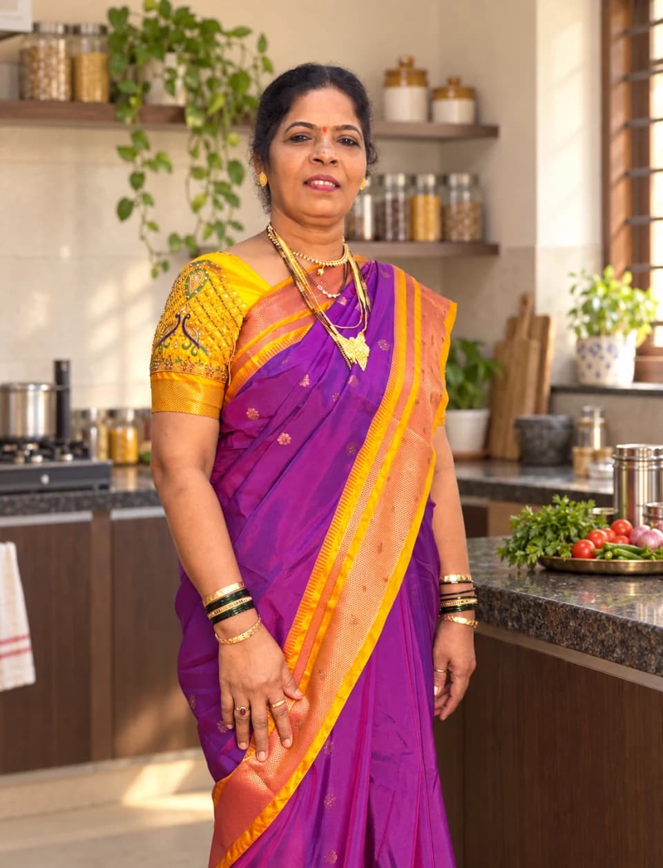 The founder and home cook behind Suvarnfoods